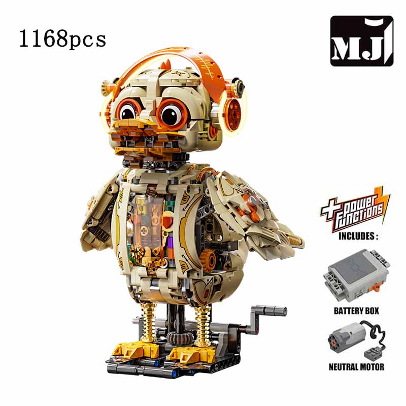 Tech Accessories Gifts - Mechanical Duck Building Blocks Set 1168pcs
