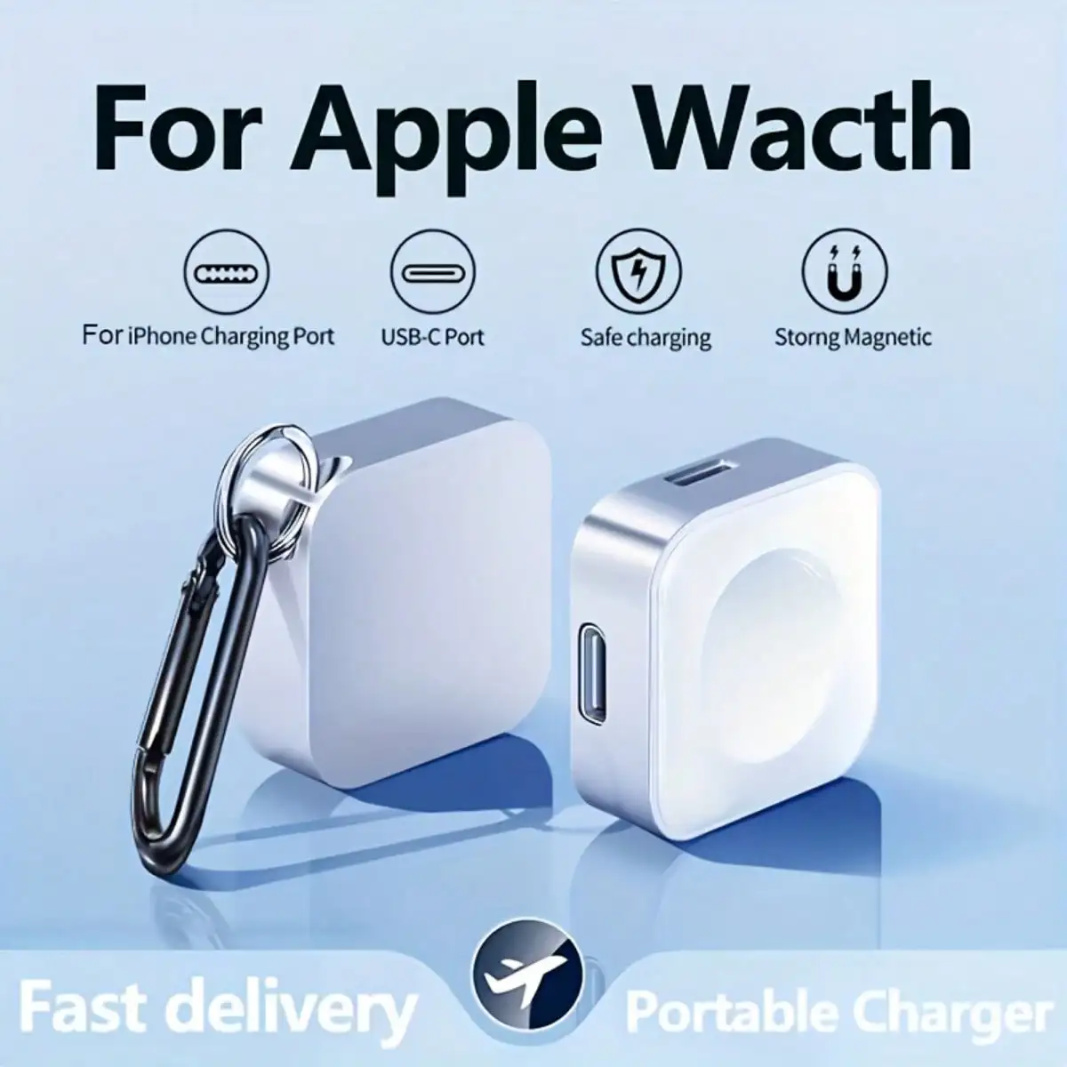 Tech Accessories Gifts - USB Wireless Charging Cable Portable Lightweight