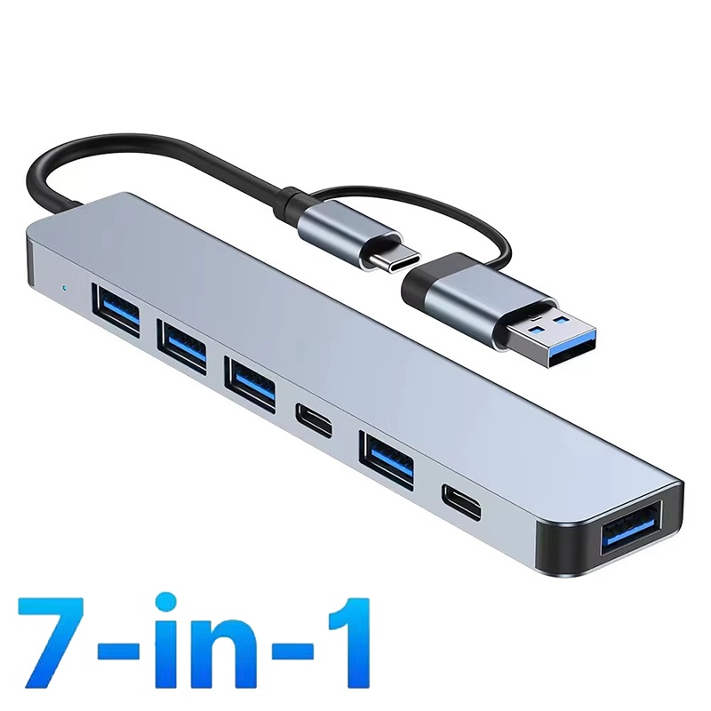 Usb Hub 7 Port - USB 3.0 HUB Type C to