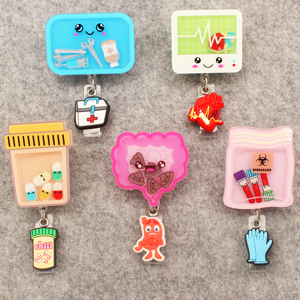 Xray Tech Accessories - Internally Movable Creative Medical Style Badge
