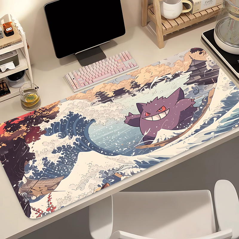 Tech Accessories For Desk - Anime Mouse Pad 90x40cm Pokemon Gengar