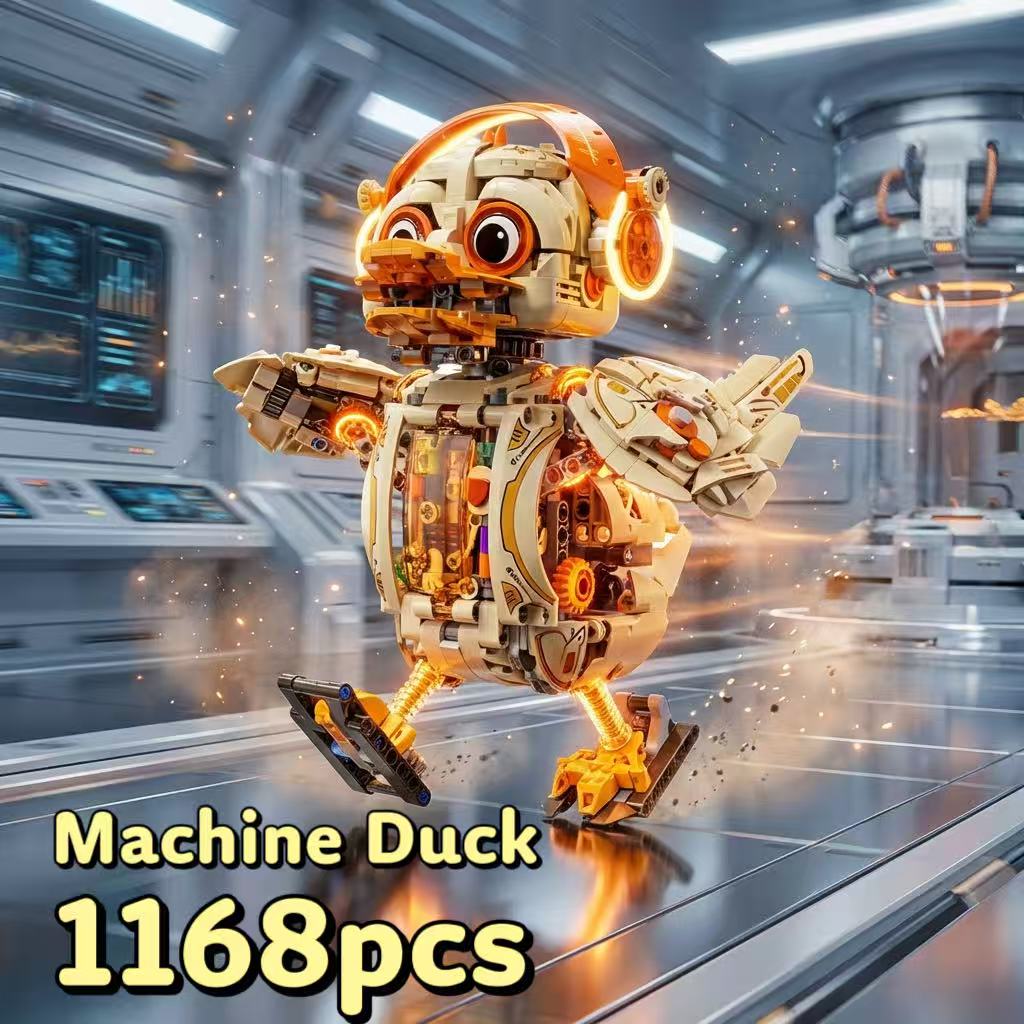 Mechanical Duck Building Block - Tech Accessories Gifts 评论和价格