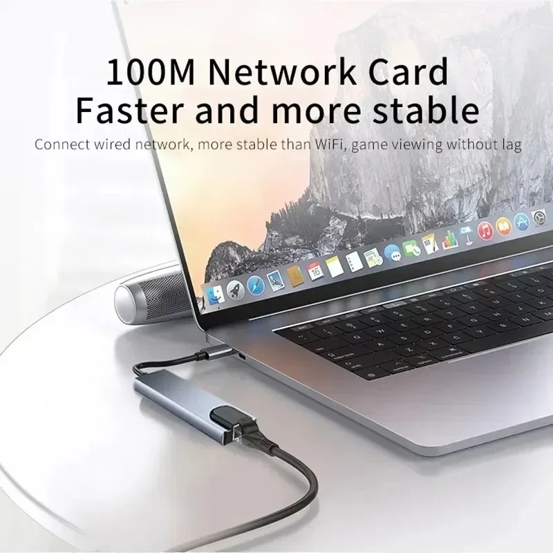 USB C Hub 3/7/8/11in1 7in2 Typ - Usb Hub 7 Port 评论和价格