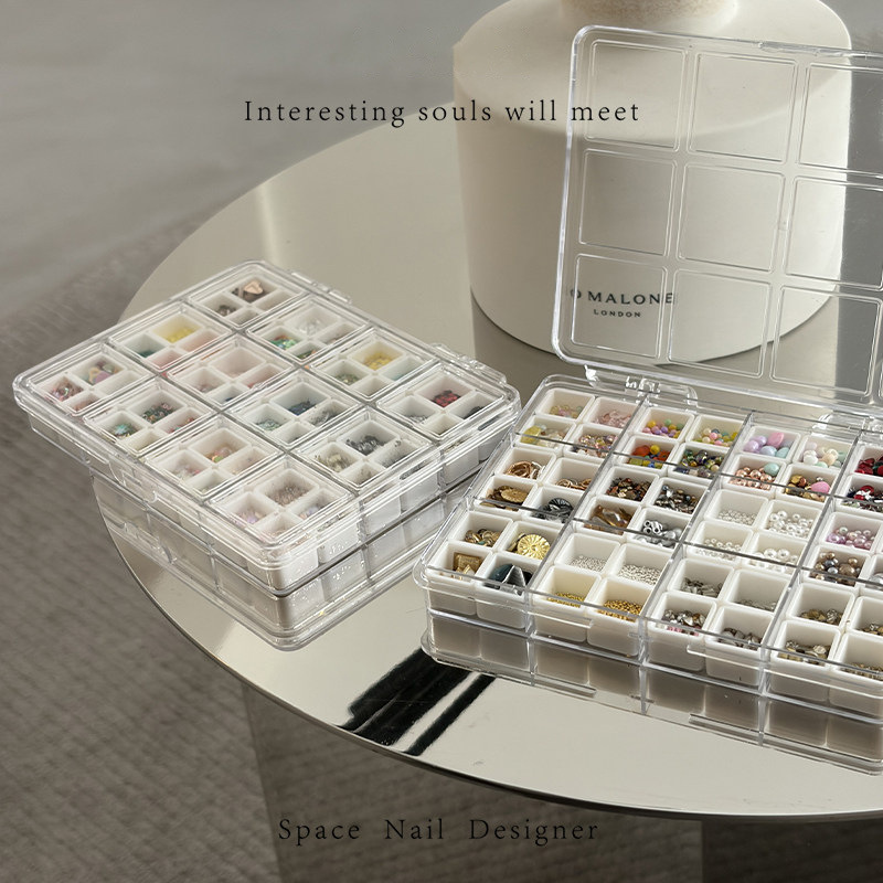 48 Grids Nail Accessories Stor - Tech Accessories Box 评论和价格
