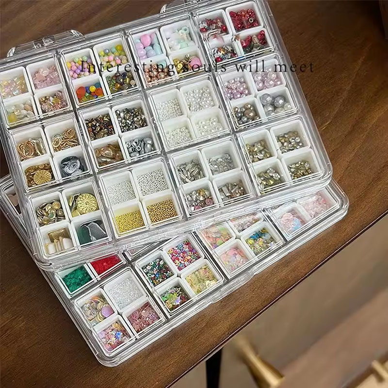 48 Grids Nail Accessories Stor - Tech Accessories Box 评论和价格