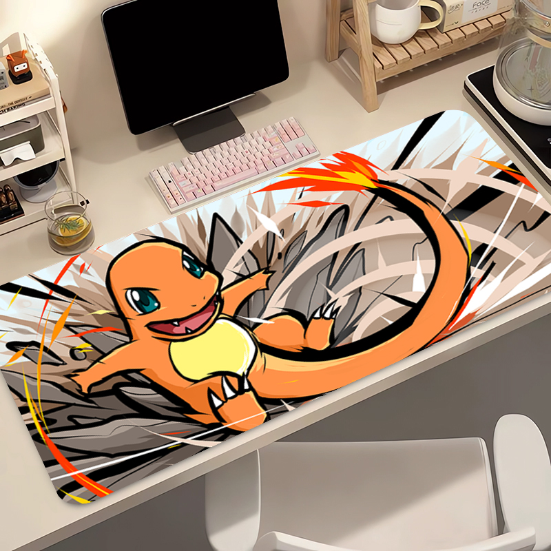 Anime Mouse Pad Pokemon Chariz - Tech Accessories For Desk 评论和价格