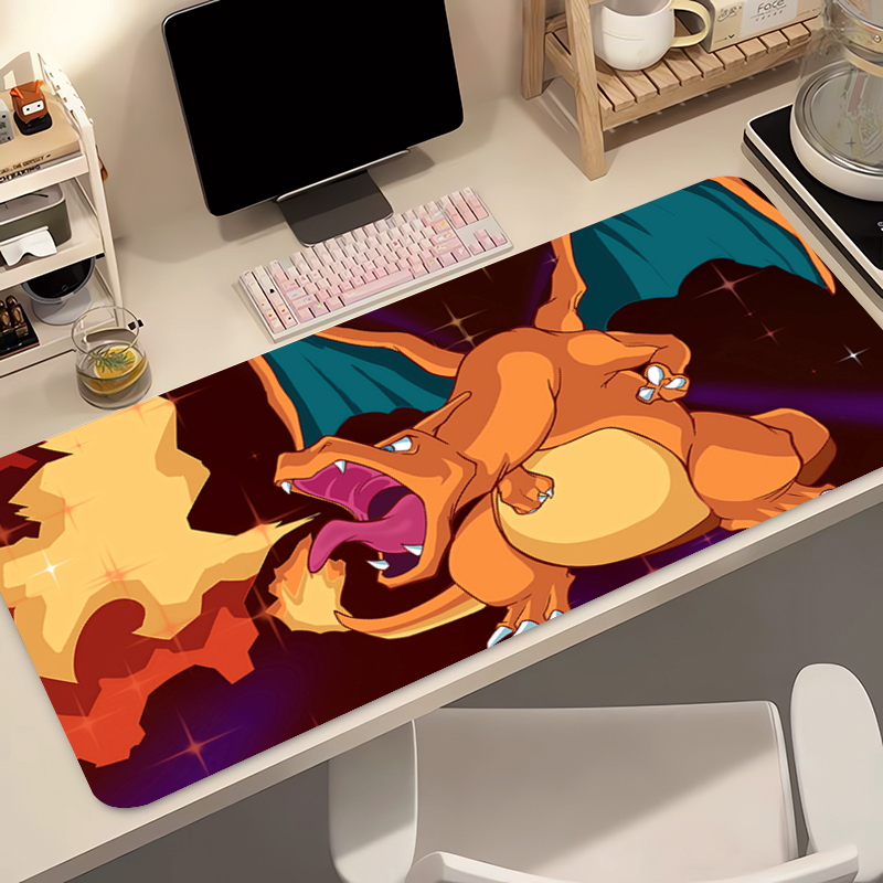 Anime Mouse Pad Pokemon Chariz - Tech Accessories For Desk 评论和价格