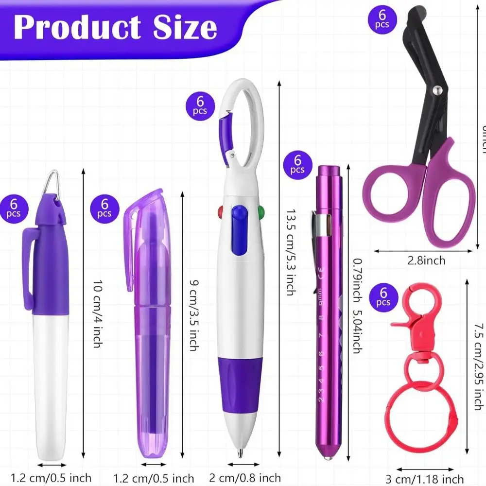 Gift Retractable Nurse Pen Set - Xray Tech Accessories 评论和价格