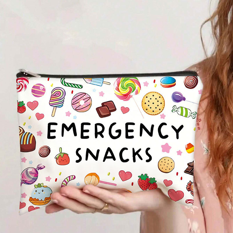 1 PC Women Printed Canvas Make - Tech Accessories Storage 评论和价格