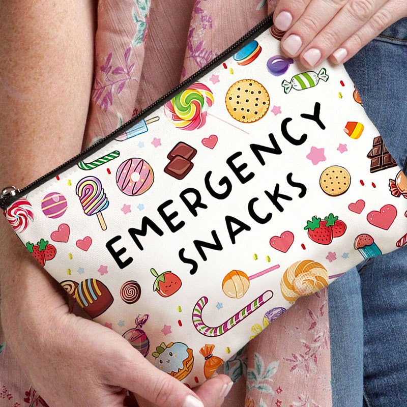 1 PC Women Printed Canvas Make - Tech Accessories Storage 评论和价格