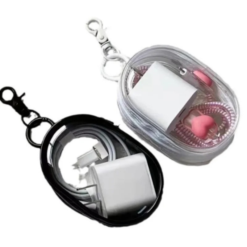 5PCS Transparent Portable Zipp - Tech Accessories For Christmas 评论和价格