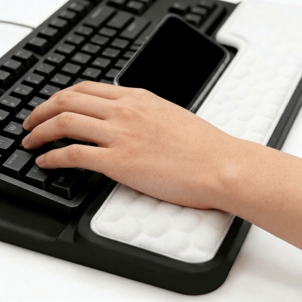 Computer Integrated Keyboard S - Keyboard Wrist Pad Leather 评论和价格