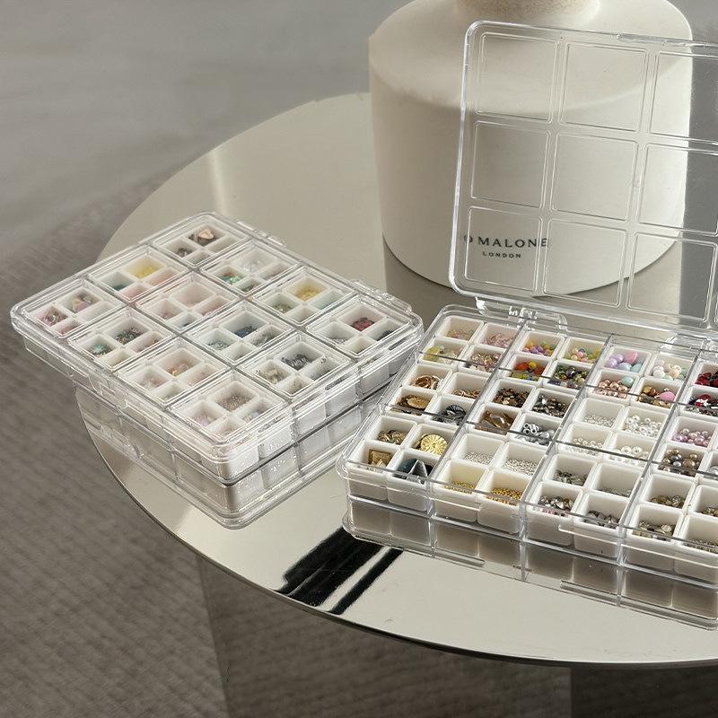 【48Grids Nail Accessories Stor - Tech Accessories Box 评论和价格