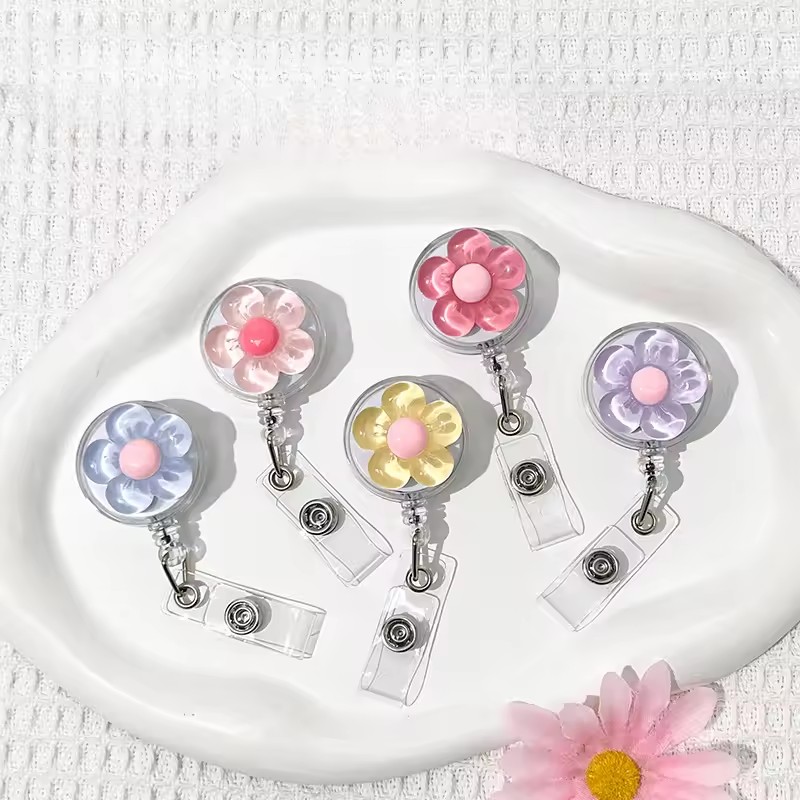 1pcs Cute Transparent Floral B - Xray Tech Accessories 评论和价格