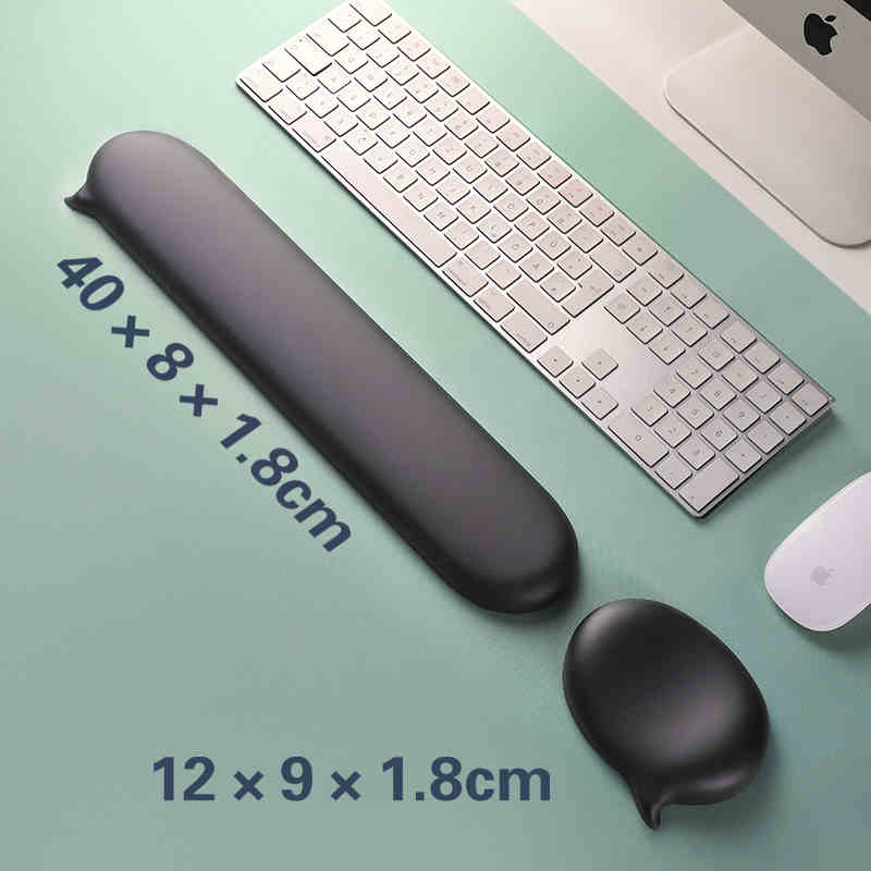 Mousepad Silicone Wrist Rest S - Keyboard Wrist Pad Leather 评论和价格
