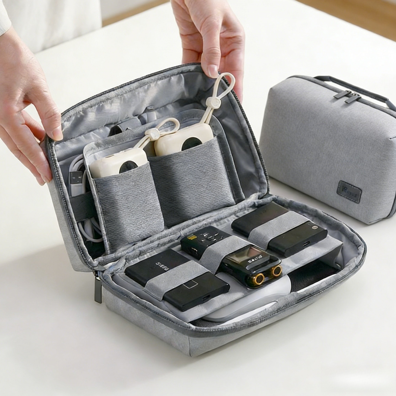 1Pc Electronics Organizer Trav - Tech Accessories Storage 评论和价格