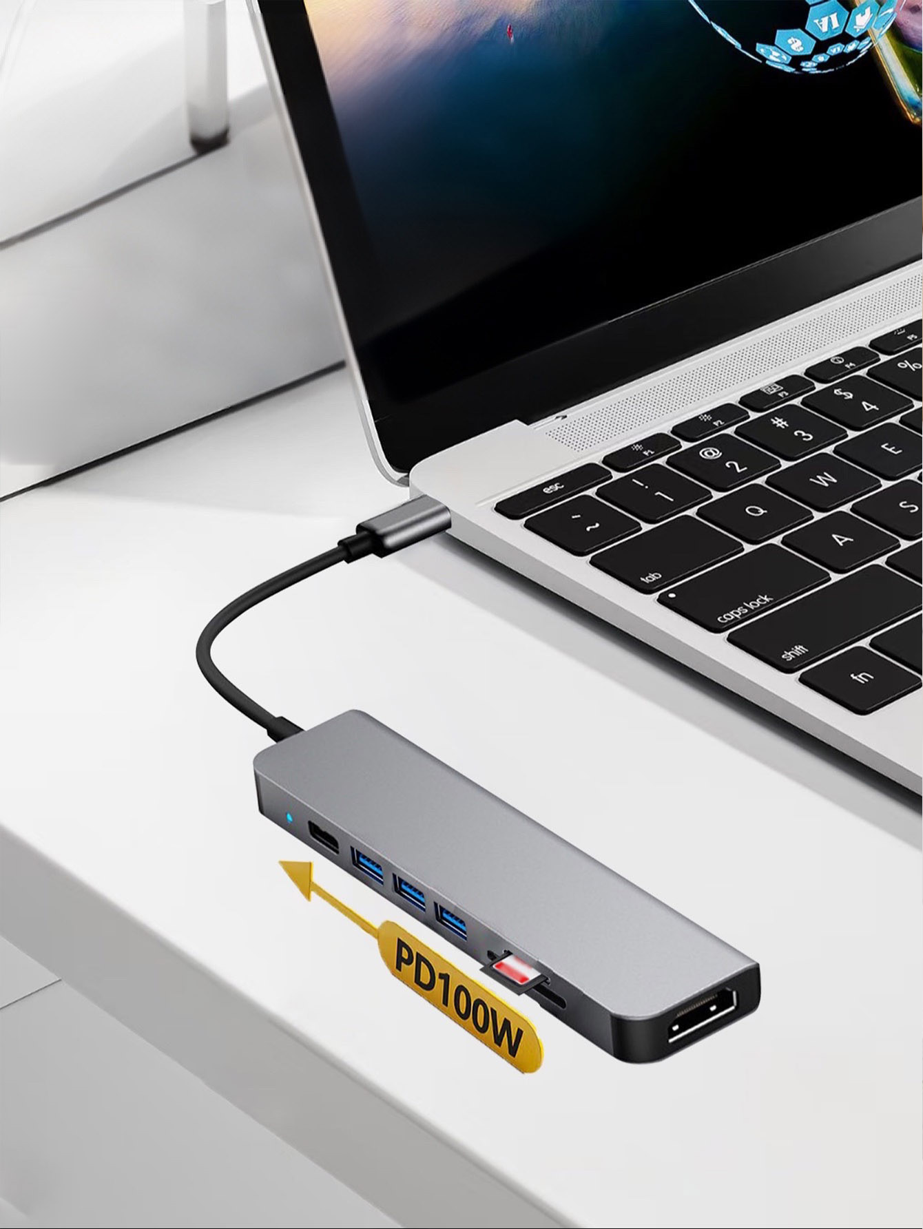 Cross-border 7-in-1 USB hub wi - Usb Hub 7 Port 评论和价格