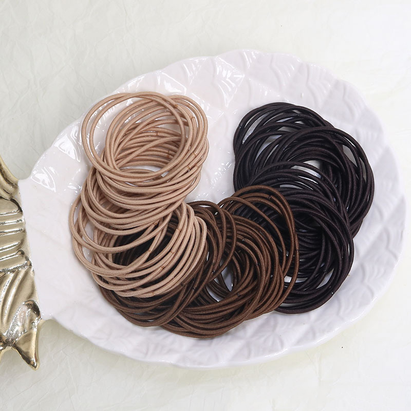 100PCS/Set Hair Ties Elastic R - Tech Accessories For Men 评论和价格