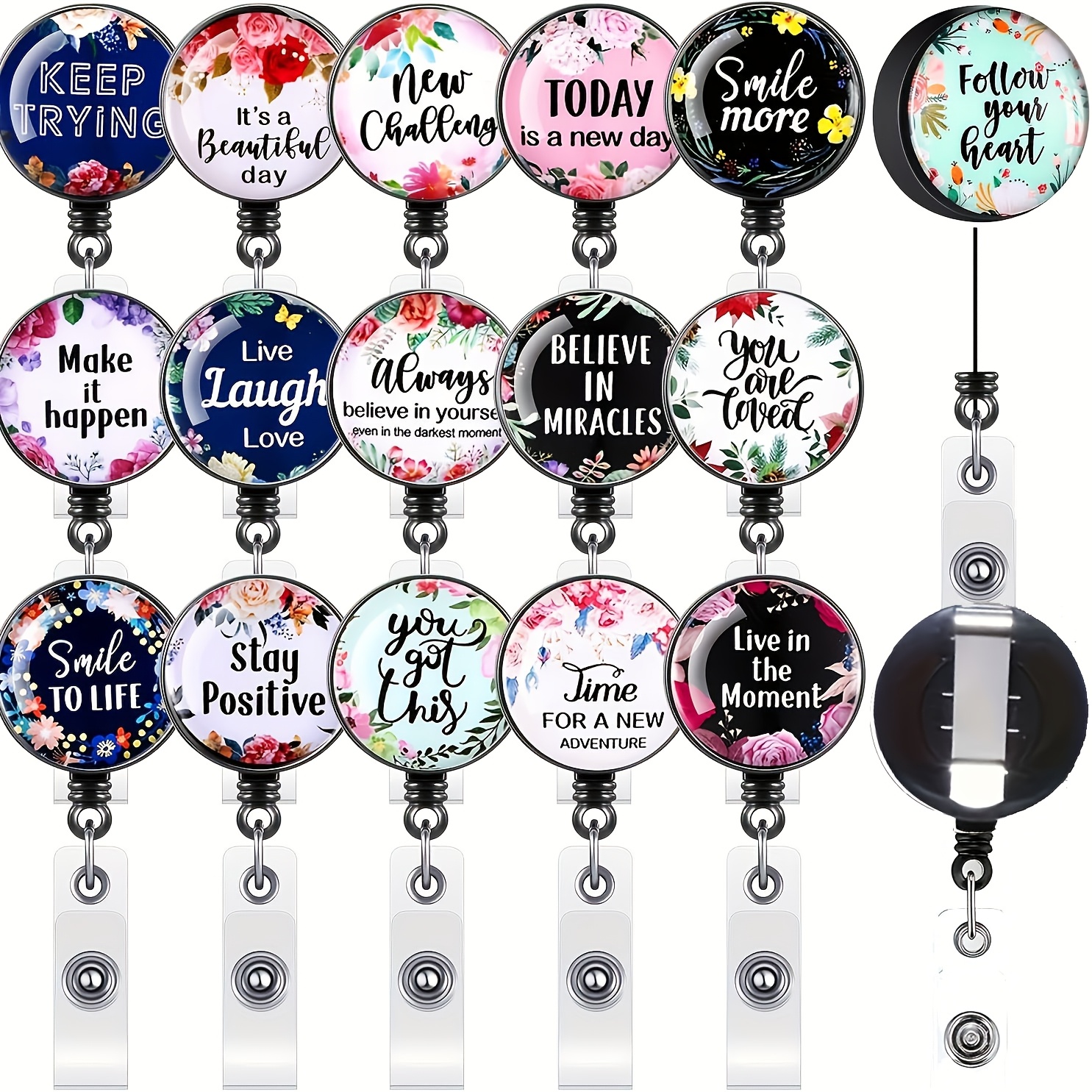 Cute nurse badge reel retracta - Xray Tech Accessories 评论和价格