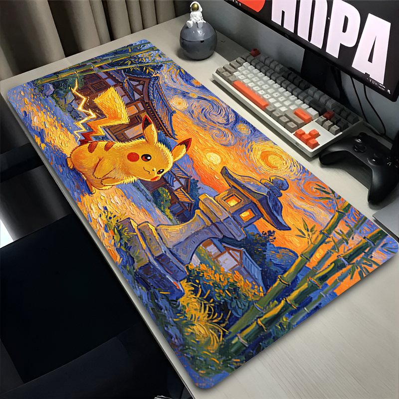 Mouse Pad Pokemon Pikachus Rub - Tech Accessories For Desk 评论和价格