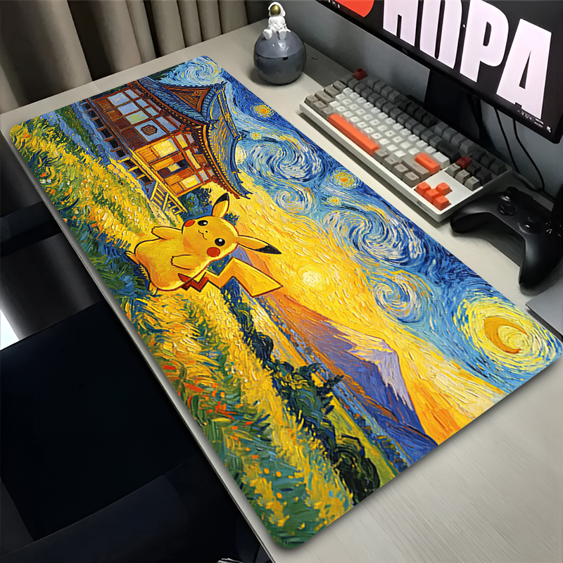 Mouse Pad Pokemon Pikachus Rub - Tech Accessories For Desk 评论和价格