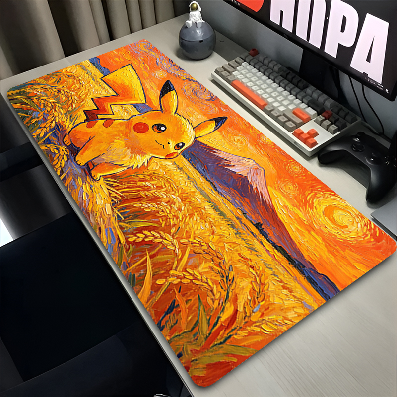 Mouse Pad Pokemon Pikachus Rub - Tech Accessories For Desk 评论和价格