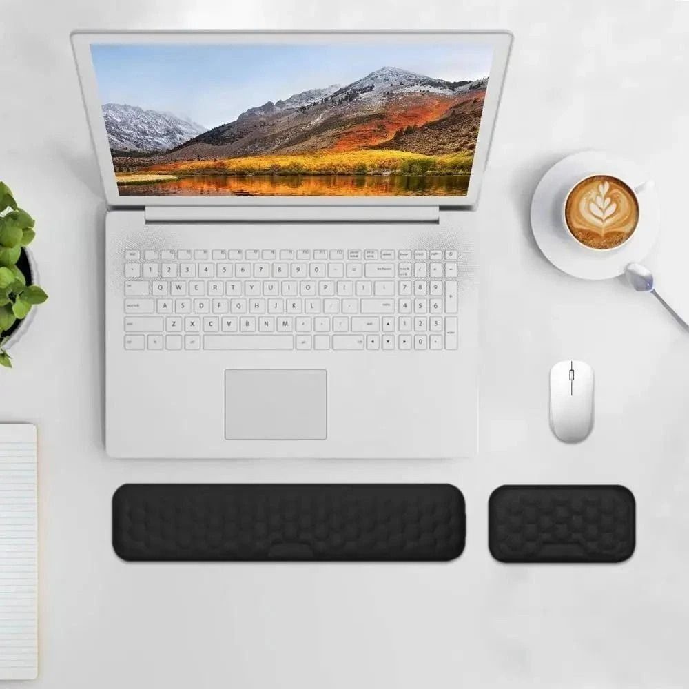 Creative Ergonomic Mouse Pad W - Keyboard Wrist Pad Leather 评论和价格