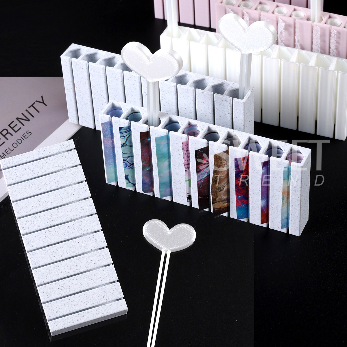 Nail Transfer Foils Storage Bo - Tech Accessories Box 评论和价格