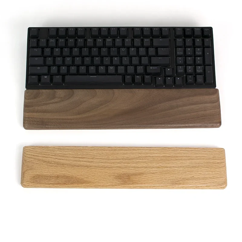 Black Walnut Palm Rest Custom  - Keyboard Wrist Pad Leather 评论和价格