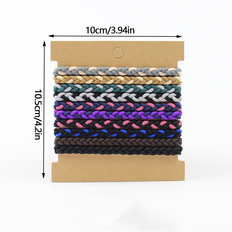 10pcs Boho Hair Ties Bracelets - Tech Accessories For Men 评论和价格