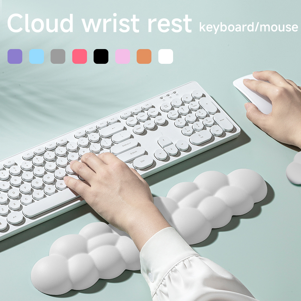 Mouse pad with wrist rest keyb - Keyboard Wrist Pad Leather 评论和价格