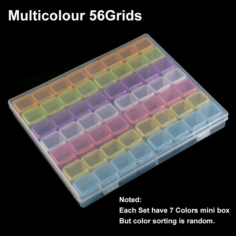 28/56 Grids Plastic Beads Stor - Tech Accessories Box 评论和价格