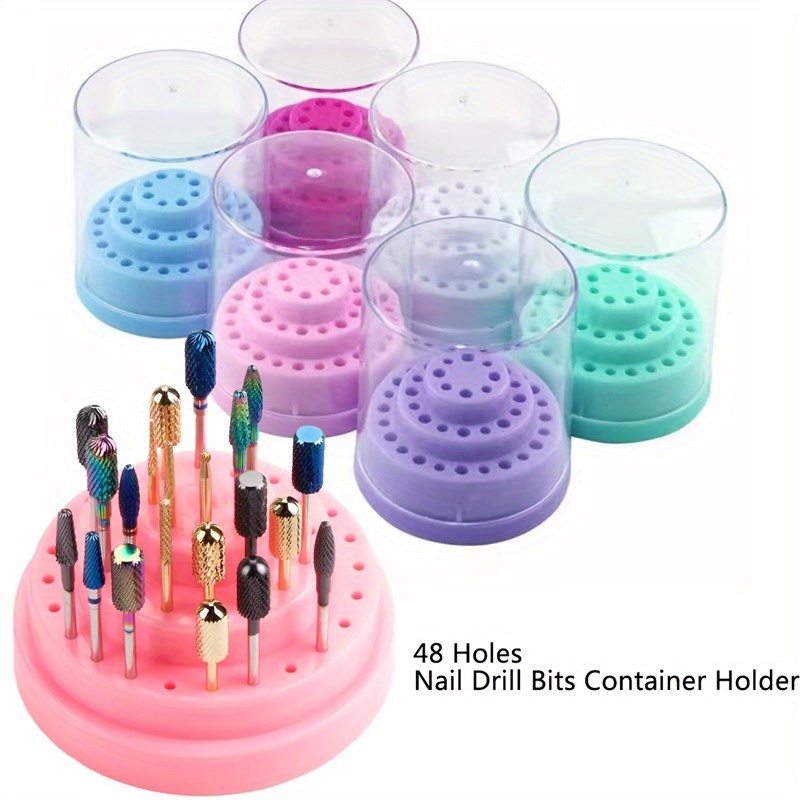 1pc Nail Drill Bit Holder XC G - Tech Accessories Box 评论和价格