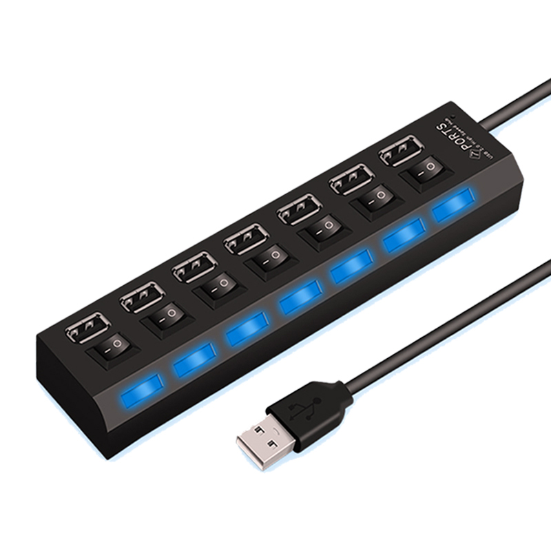 7 Ports USB HUB USB Switch Usb - Usb Hub 7 Port 评论和价格
