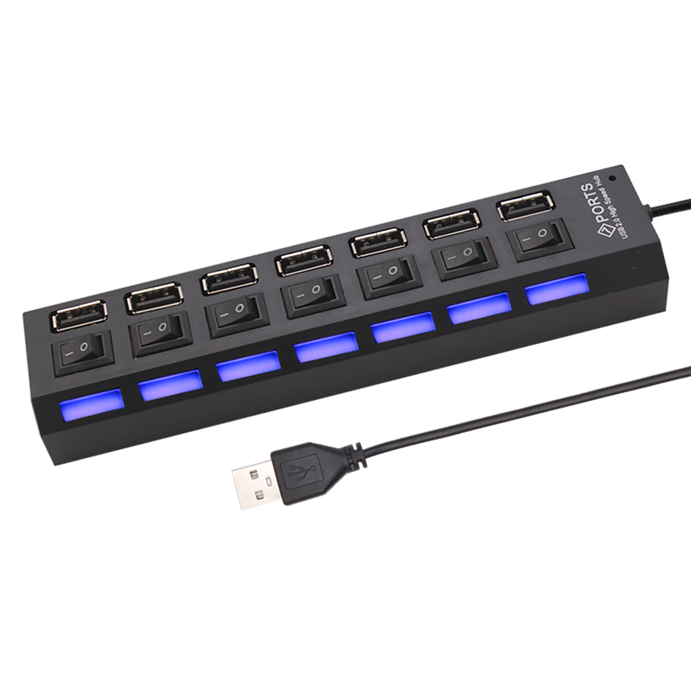 7 Ports USB HUB USB Switch Usb - Usb Hub 7 Port 评论和价格