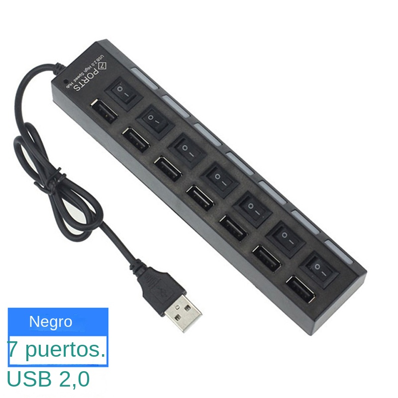 7 Ports USB HUB USB Switch Usb - Usb Hub 7 Port 评论和价格