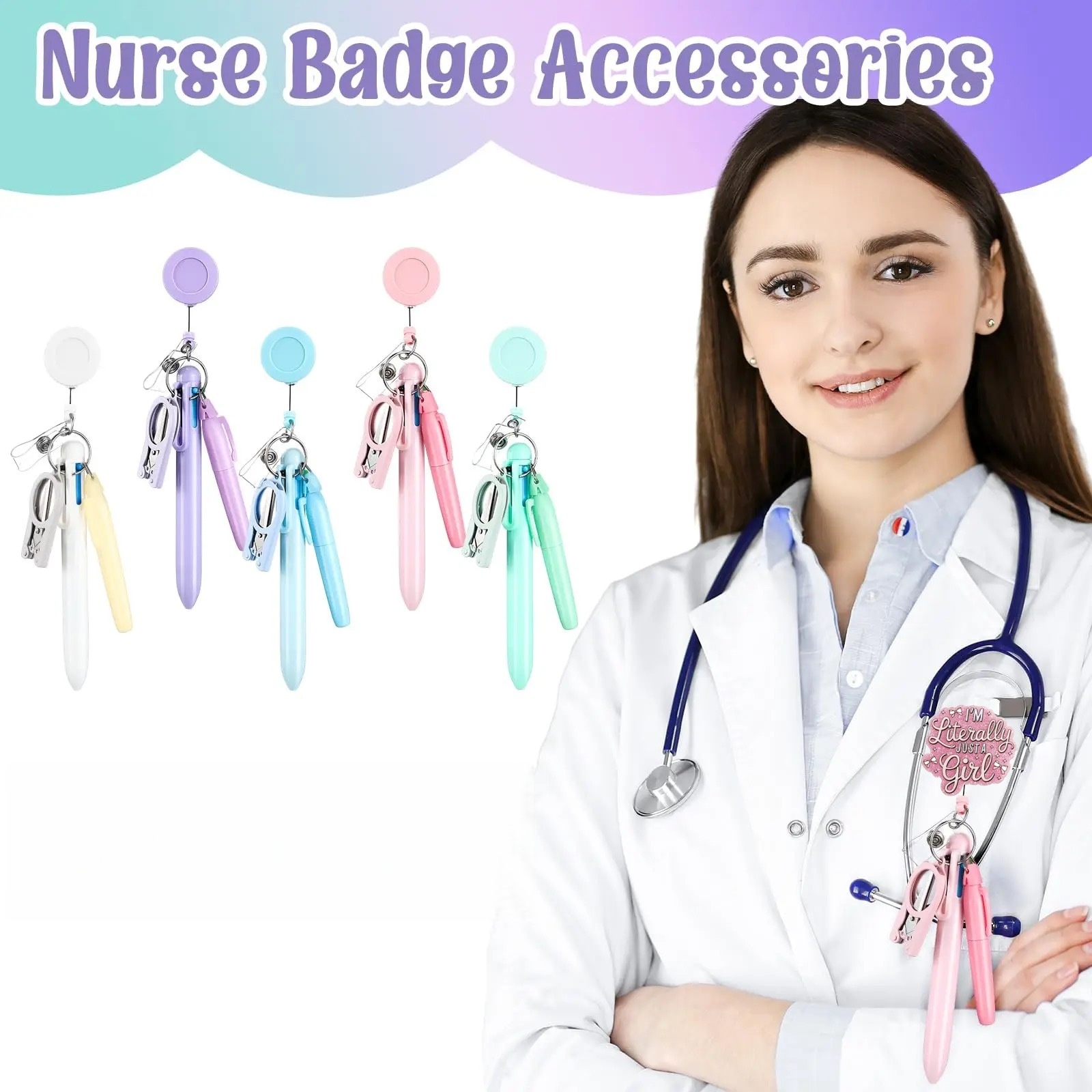 1pcs 5-In-1 Badge Clip Ballpoi - Xray Tech Accessories 评论和价格