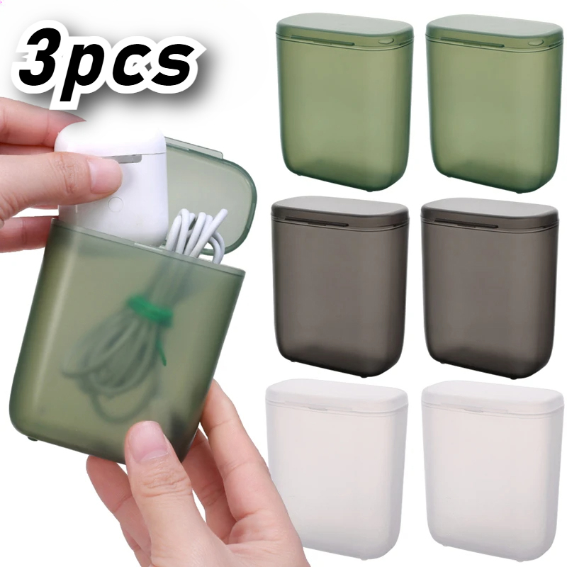 Data Cable Storage Box Earphon - Tech Accessories For Desk 评论和价格