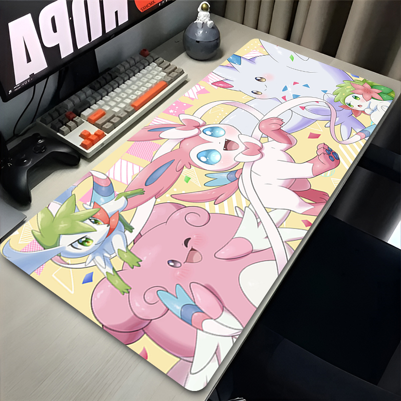 Large Pink Cute Mousepad XXL G - Tech Accessories For Desk 评论和价格