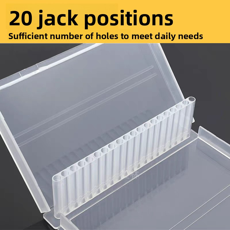 1/2/3PCS 20 Slots Clear Nail D - Tech Accessories Box 评论和价格