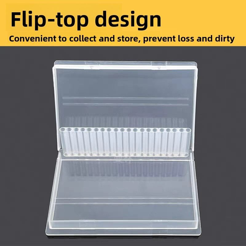 1/2/3PCS 20 Slots Clear Nail D - Tech Accessories Box 评论和价格