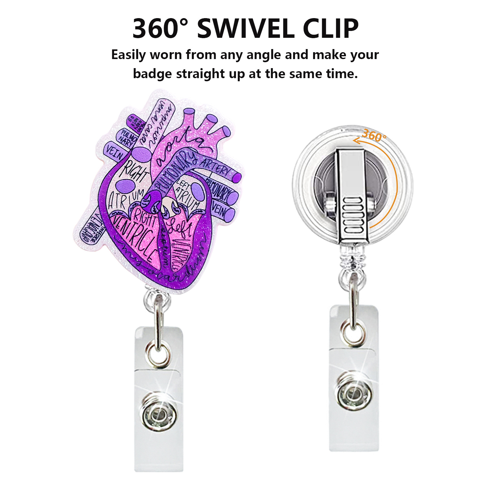 New Arrival Nurse Badge Reels  - Xray Tech Accessories 评论和价格