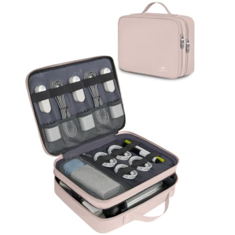 Travel Cord Organizer for Wome - Tech Accessories Storage 评论和价格