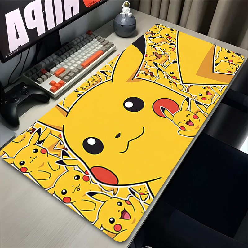 Mouse Pad P-pokemon Pikachu Co - Tech Accessories For Desk 评论和价格