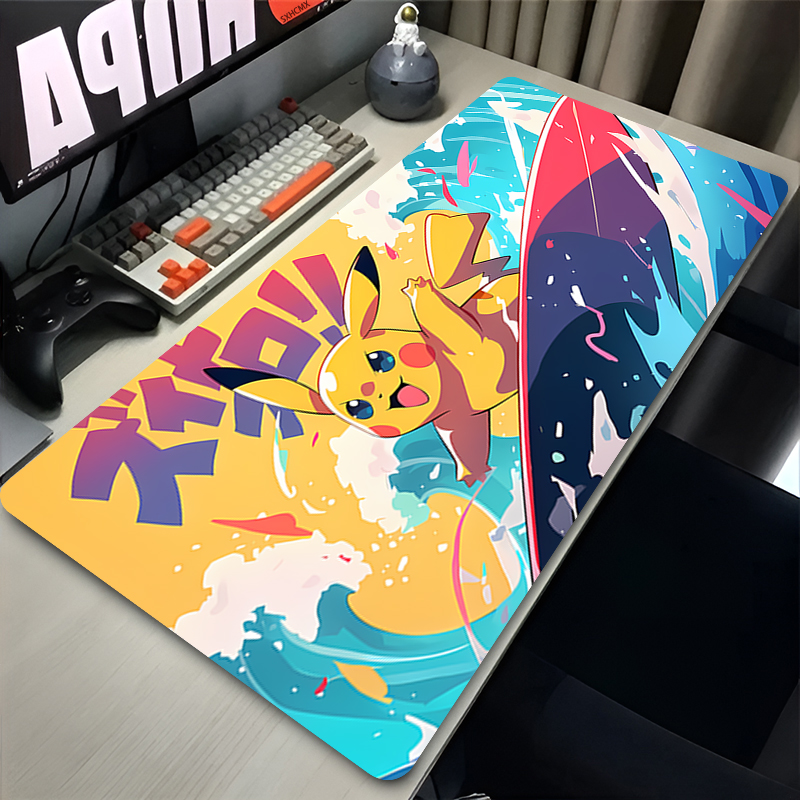 Mouse Pad P-pokemon Pikachu Co - Tech Accessories For Desk 评论和价格