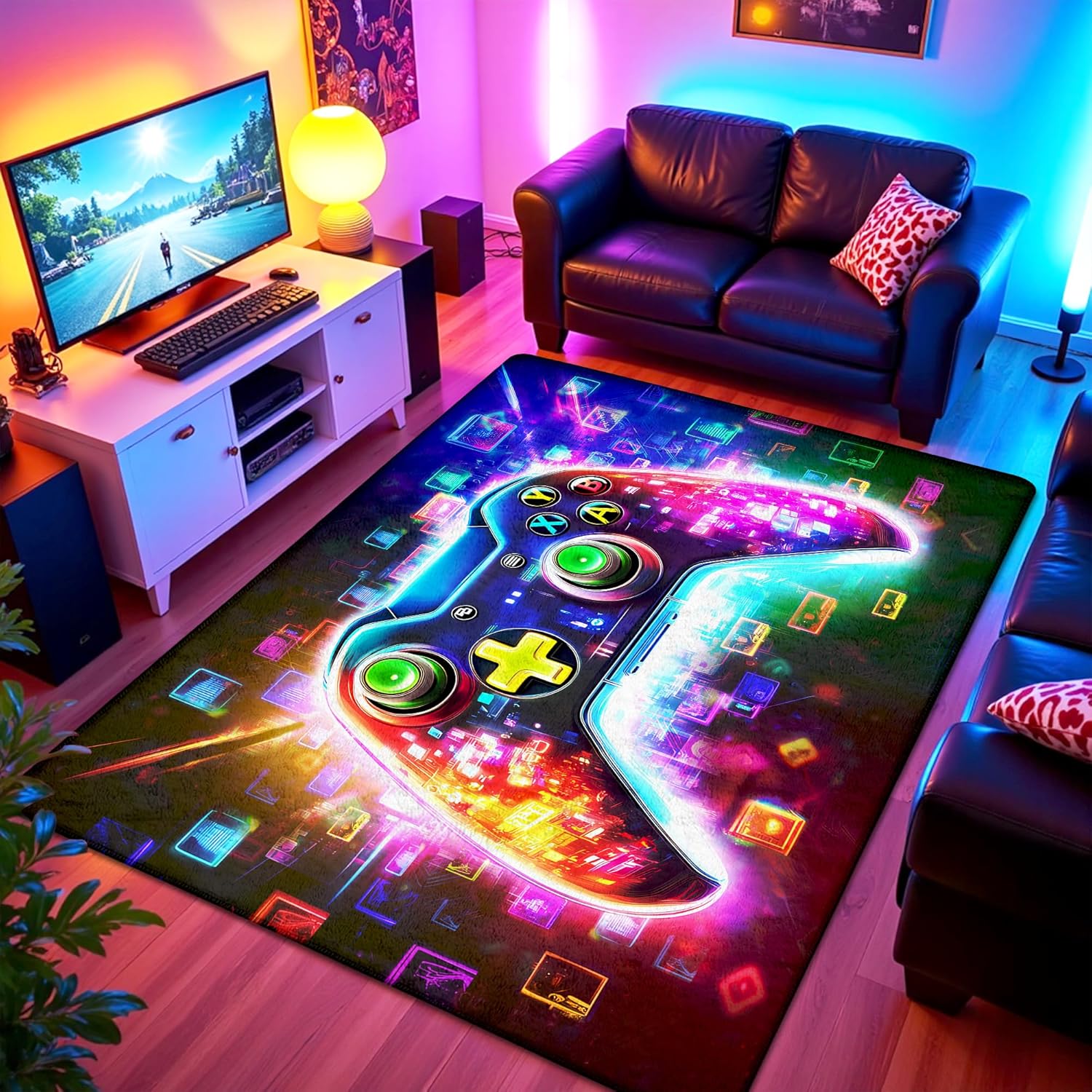 Cyberpunk Glowing Game Control - Tech Acc 评论和价格