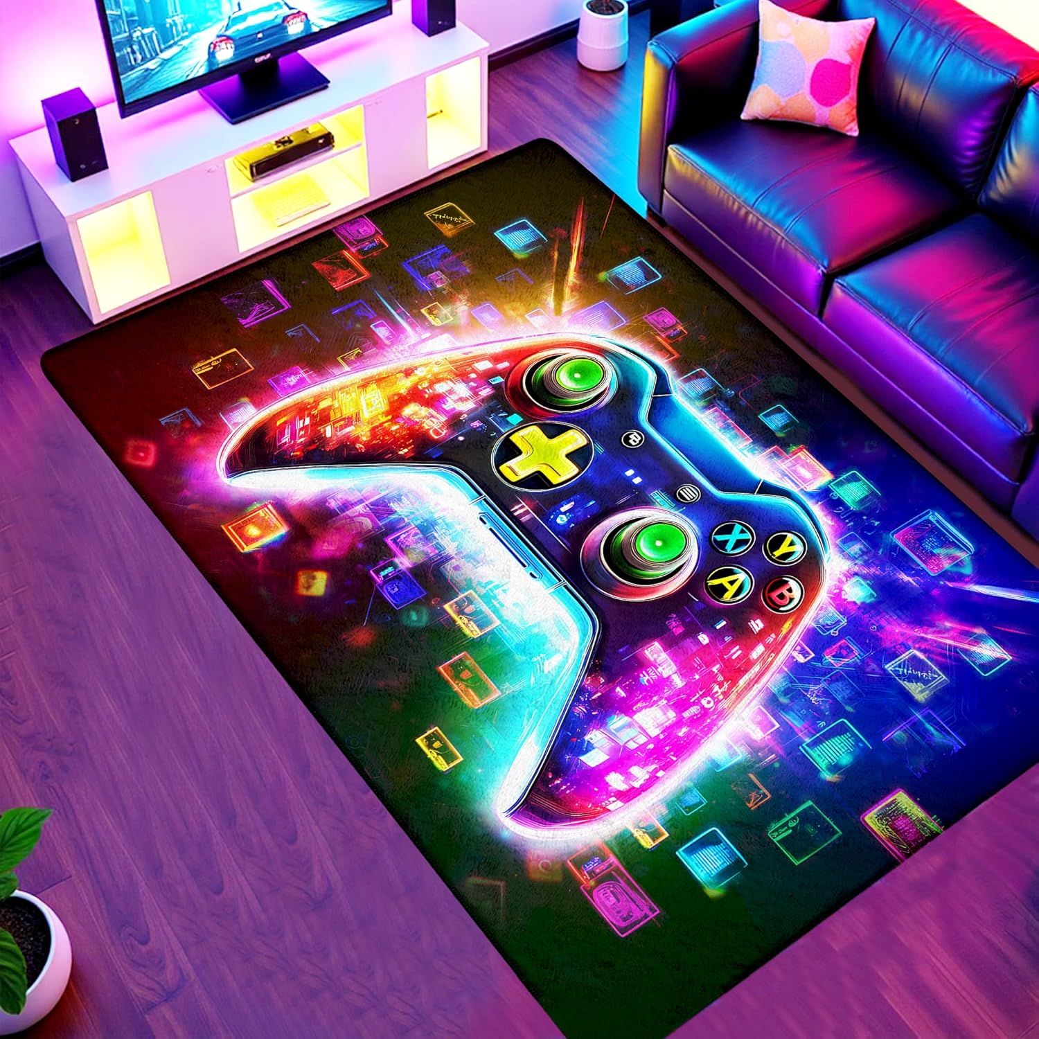 Cyberpunk Glowing Game Control - Tech Acc 评论和价格