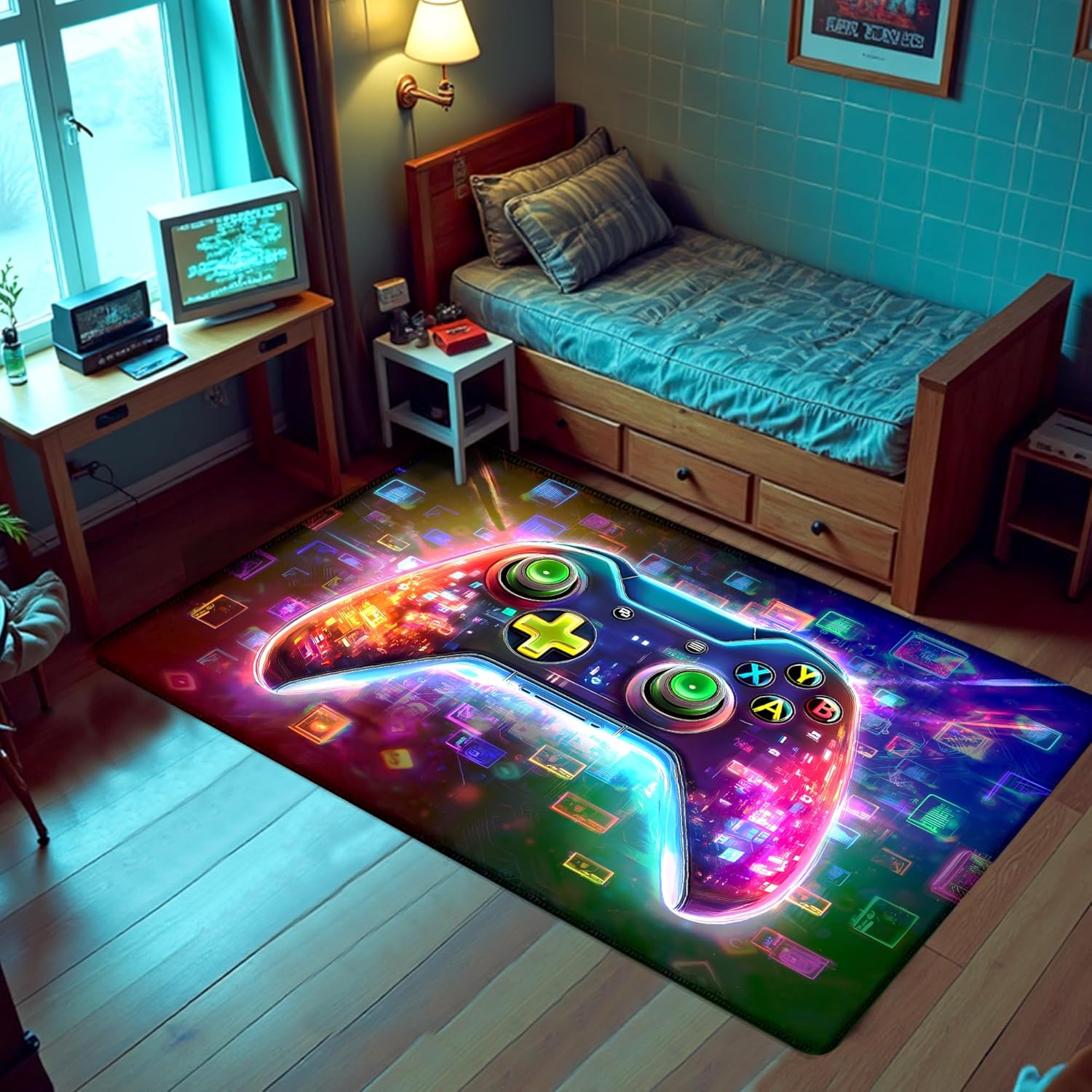 Cyberpunk Glowing Game Control - Tech Acc 评论和价格
