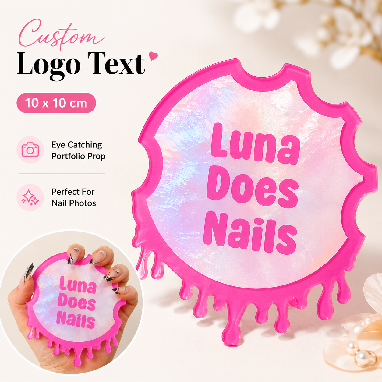 Custom Nailfie Disc Acrylic Na - Tech Accessories Photo 评论和价格
